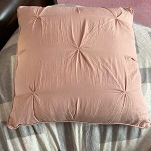Elegant Pink Throw Pillow